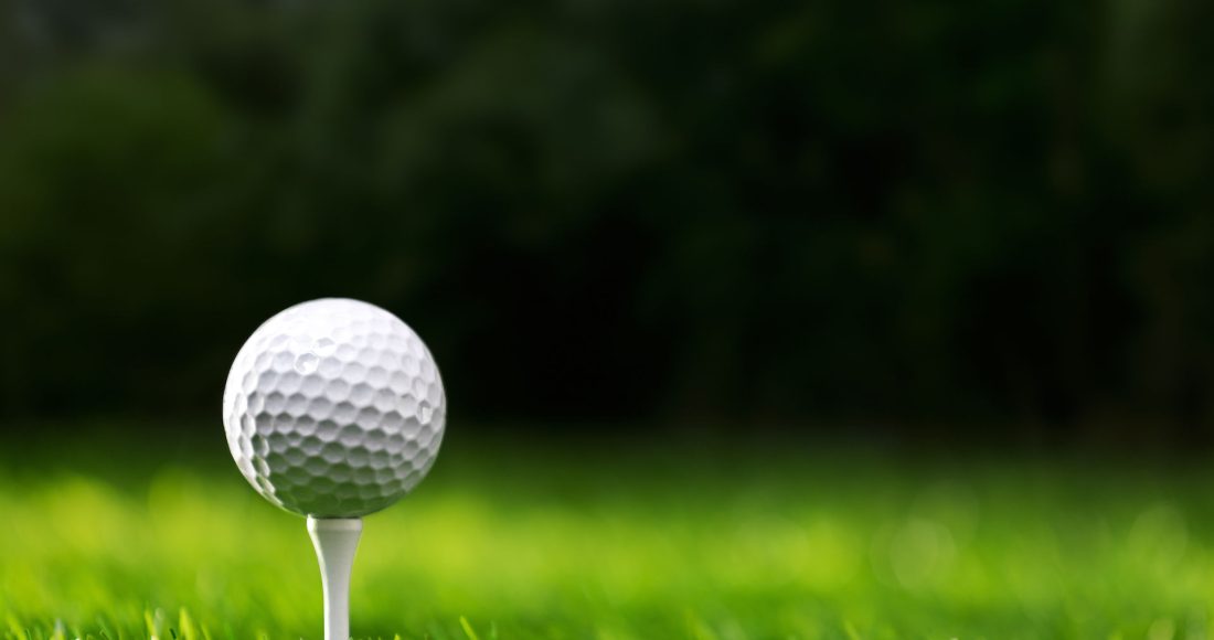 First tee shot on your first golf competition