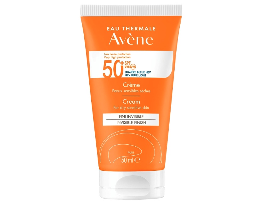 Avene SPF50 Non Greasy sun cream for golfers