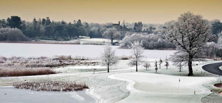 Keeping warm when playing golf in the cold and icy conditions