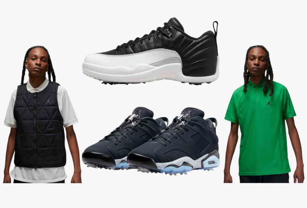 The Michael Jordan Golf Clothes and Golf Shoes collection is pretty spectacular