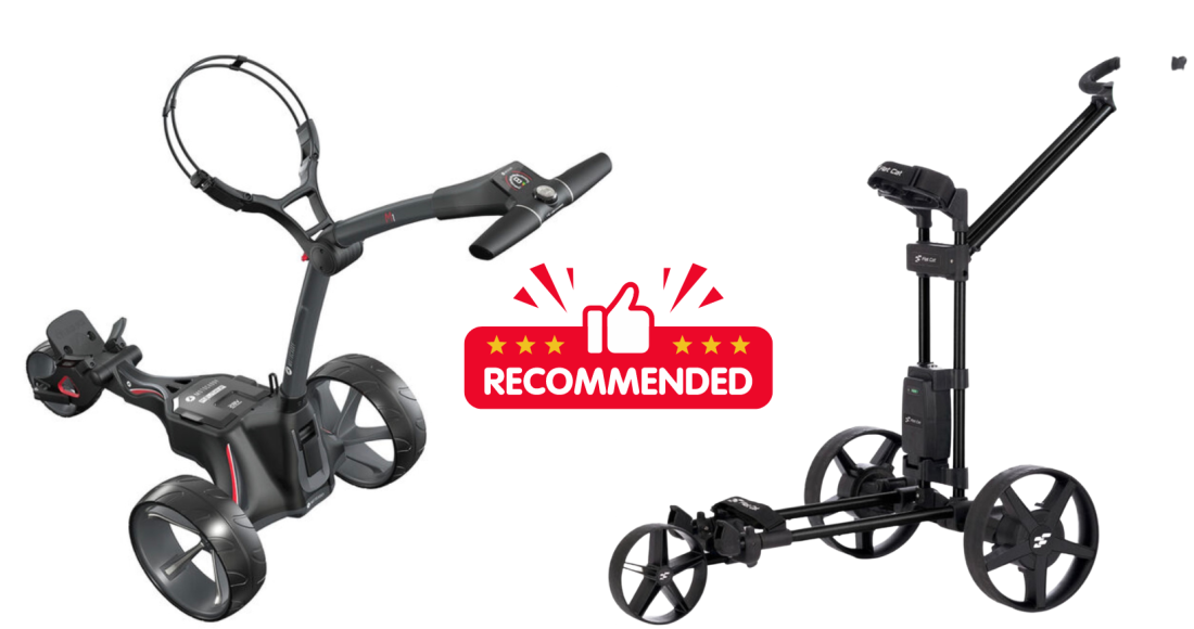 the best electric golf trolleys