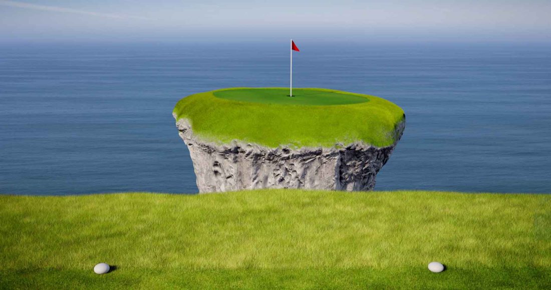 golf course management is largely in the mind.