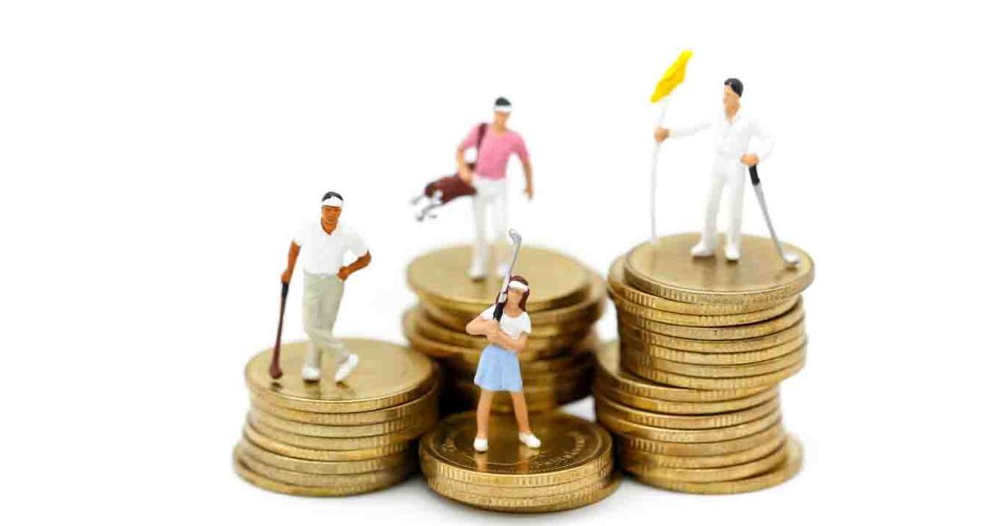 how to earn a living from playing golf, even if you are rubbish at golf