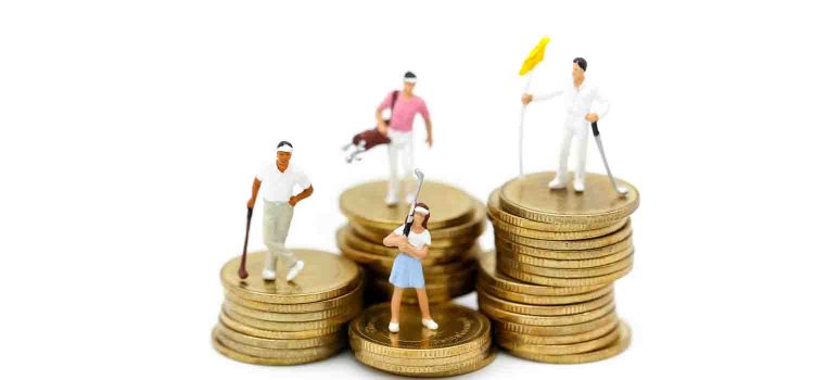 how to earn a living from playing golf, even if you are rubbish at golf