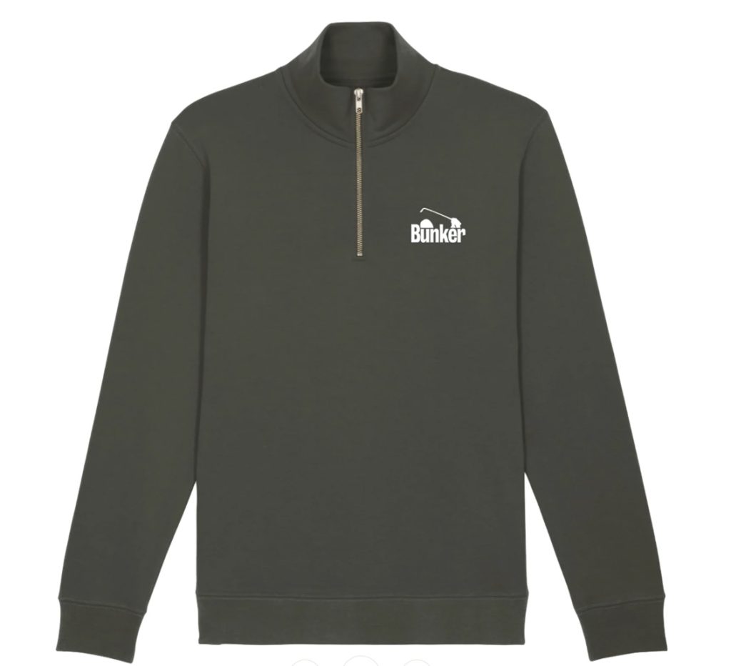 Bunker Mentality Khaki Golf Sweatshirt