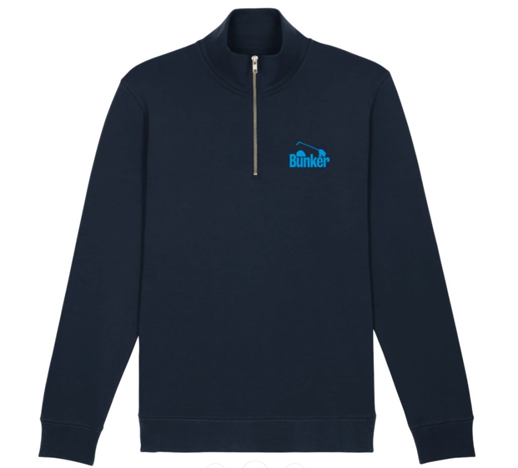 Bunker Mentality Navy Golf Sweatshirt £65.00