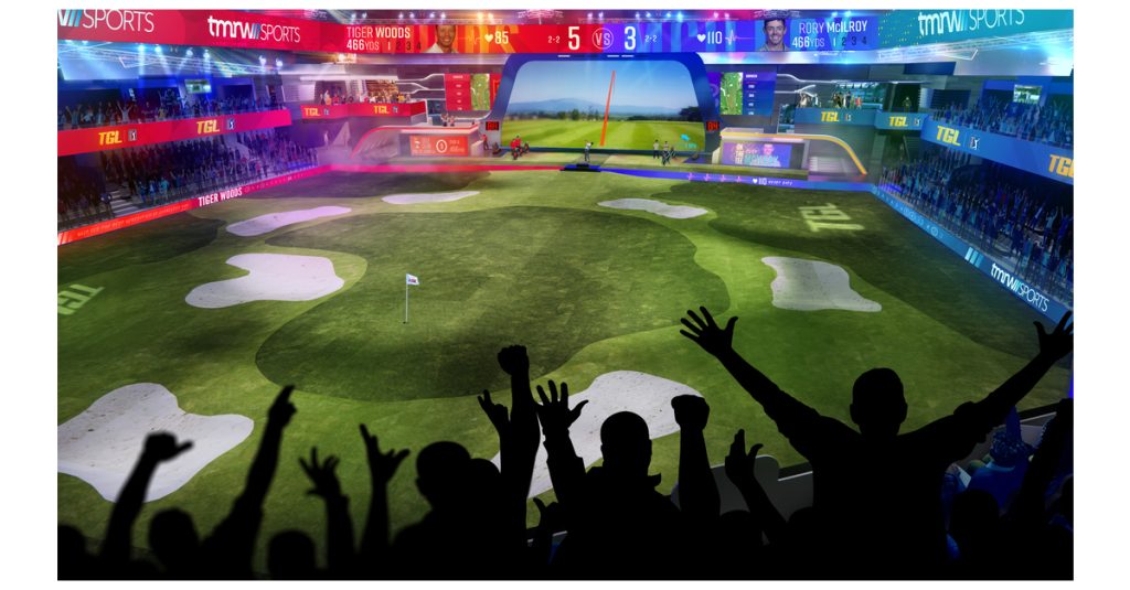 TGL - artists Impression of what an arena may look like.
