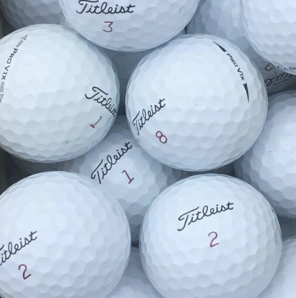 Titleist Pro V Lake Balls from Amazon