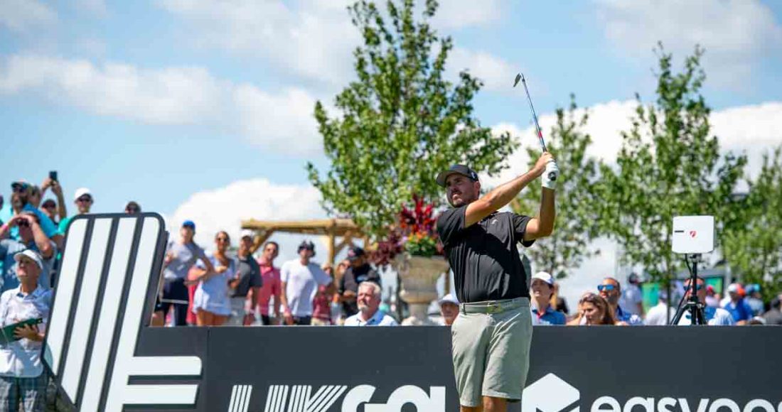 Brooks Koepka Golf Swing at LIV tournament