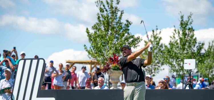 Brooks Koepka Golf Swing at LIV tournament