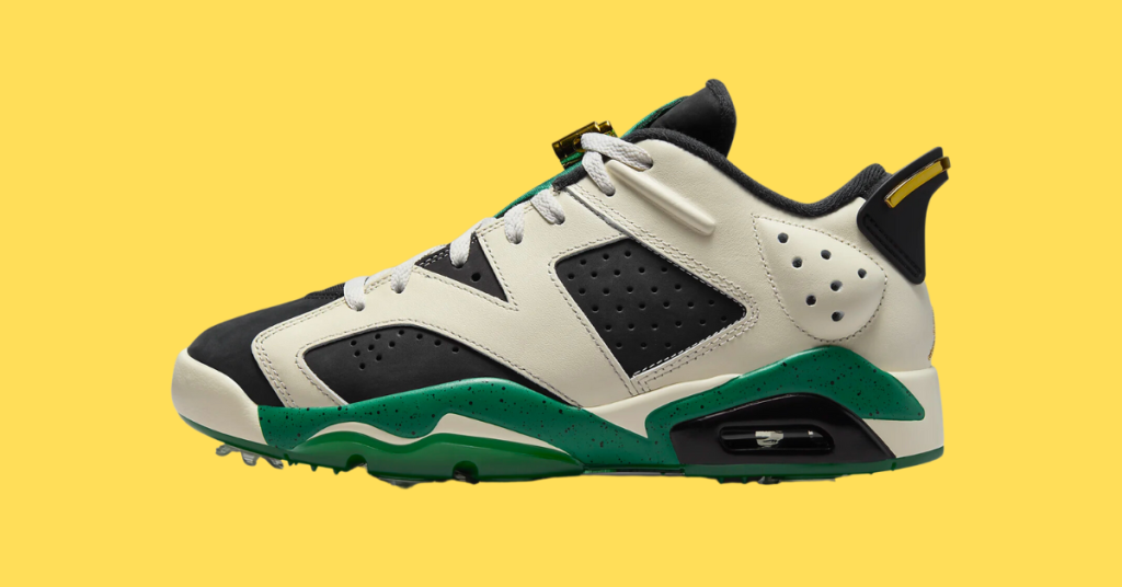 The Jordan Retro 6 G Golf Shoe is the latest in the Nike Jordan Golf range of shoes.