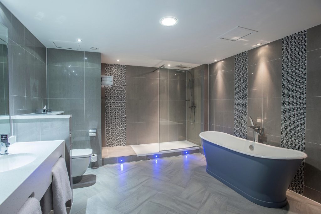One of the amazing bathrooms from the Vale Resort hotel rooms