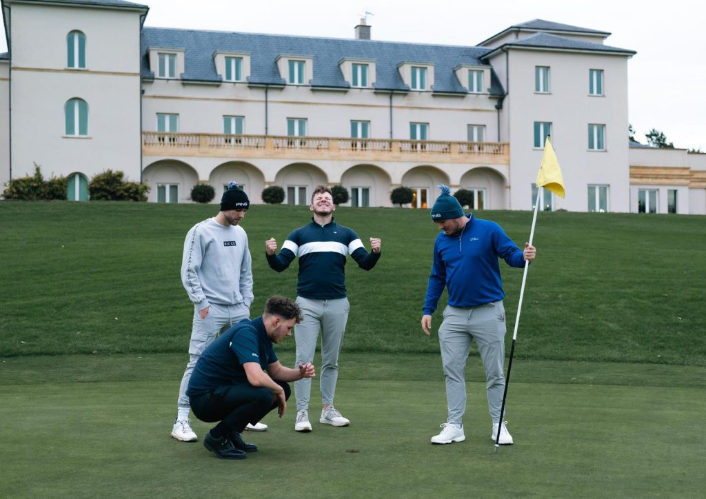 The Fore Brother family are winning at golf social media