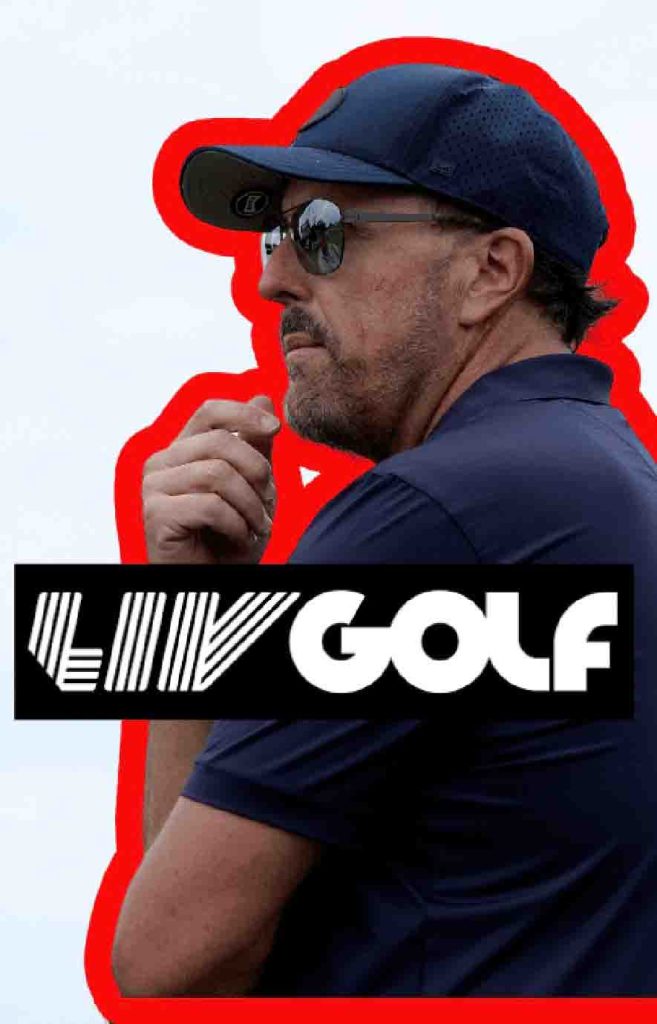 Phil Mickelson from LIV Golf