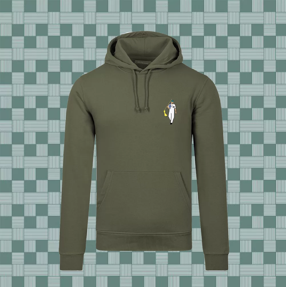 Green Augusta Hoodie from Bunker Mentality