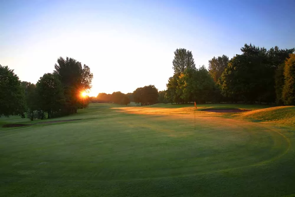 Hill Valley Course at Sunset