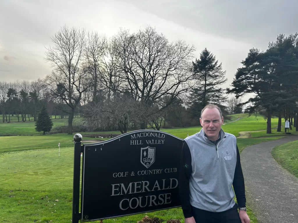 Robert Ashcroft from Hill Valley Hotel, Golf & Spa in Shropshire