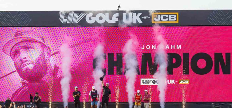 LIV Golf at Uttoxeter JCB Course in July 2024. What a spectacular event