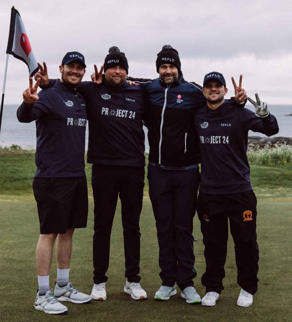 Project 24 at the finishing hole