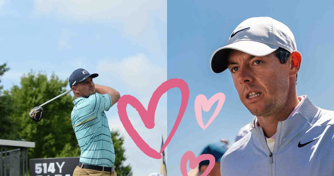 Bryson DeChambeau and Rory McIlroy PGA v Lif Golf Olympics 2024