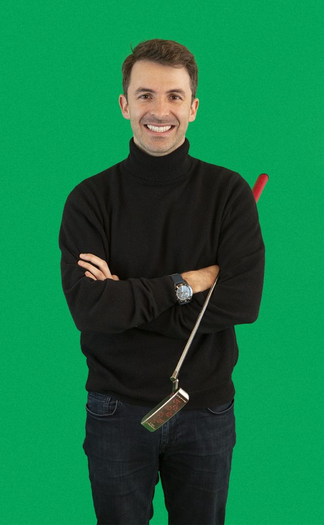 Golfbidder CEO Pierre-Luc Laparé