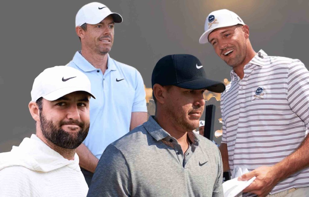 Rory McIlroy and Scottie Scheffler Set to Face Bryson DeChambeau and Brooks Koepka in High-Stakes Showdown