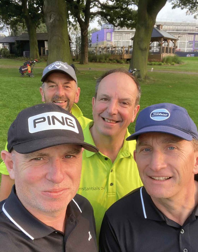 4 of the 8 GolfTimes tournament players 2024