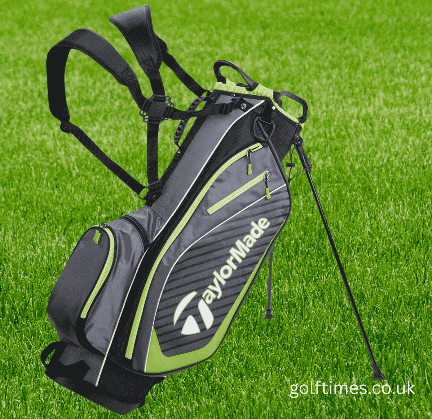 The new favourite golf bag for GolfTimes in 2026. Lightweight, sturdy and stylish. The TaylorMade Pro Stand 6 is our top pick.