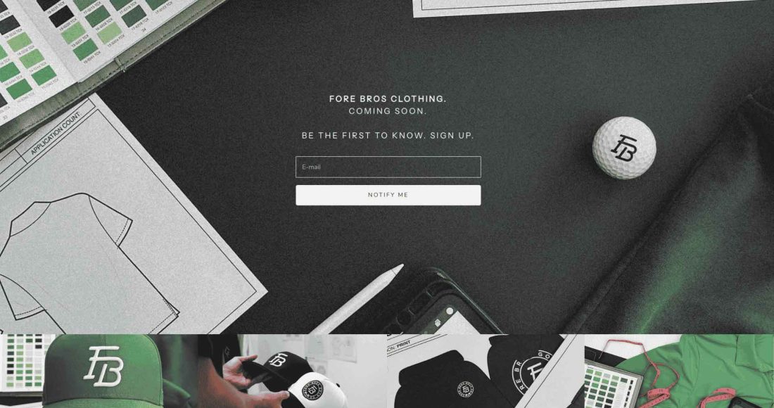 Fore Bros Clothing, expected to launch in summer 2025