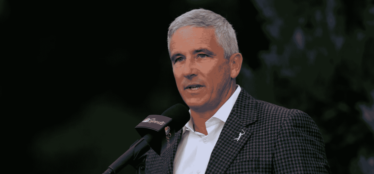 Jay Monahan leaves PGA