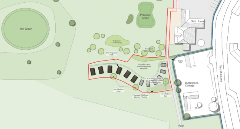 The proposed new eco pods at Rodway Hill
