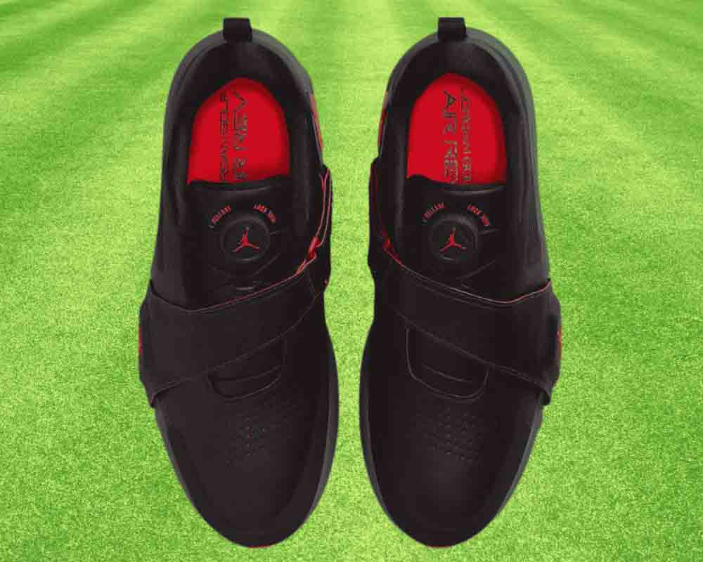 Jordan Air Rev by Nike - The over view money shot of this perfect golf shoe.