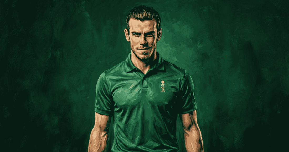 Gareth Bale joins icons of football golf tournament