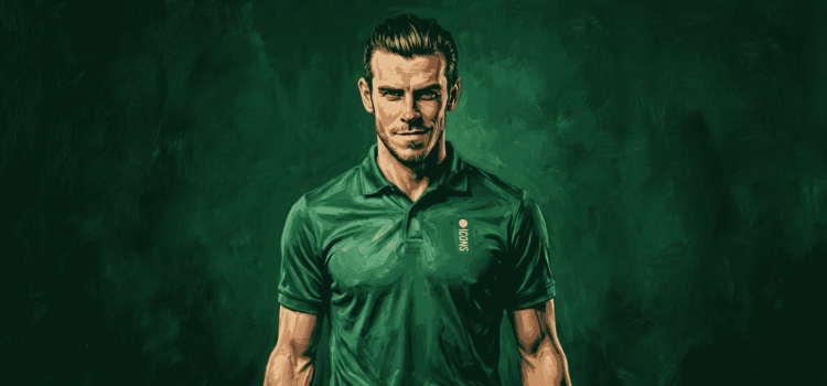 Gareth Bale joins icons of football golf tournament